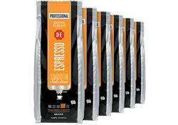 Koffie Douwe Egberts espresso bonen medium smooth 1kg