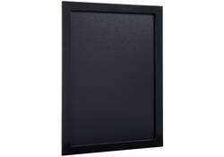 Krijtbord Securit wand 30x40cm zwart hout
