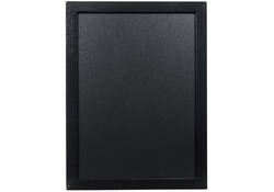 Krijtbord Securit wand 30x40cm zwart hout