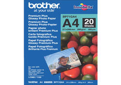 Inkjetpapier Brother Bp-71 A4 glans 260gr 20vel