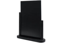 Krijtbord Securit 21x28x7cm zwart hout
