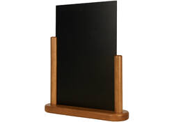 Krijtbord Securit 21x28x7cm teak hout