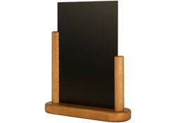 Krijtbord Securit 23x20x6cm teak hout