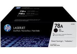 Tonercartridge HP CE278AD 78A zwart 2x