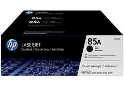 Tonercartridge HP CE285AD 85A zwart 2x
