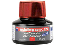 Viltstiftinkt edding BTK25 voor whiteboard rood