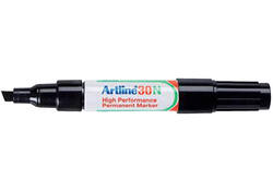 Viltstift Artline 30 schuin 2-5mm zwart