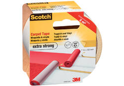 Plakband Scotch tapijt 50mmx7m dubbelzijdig extra strong