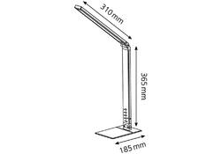 Bureaulamp Hansa ledlamp Magic plus zwart