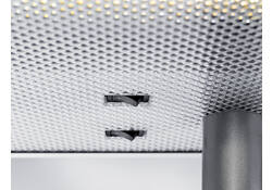 Vloerlamp Hansa led Maxlight aluminium