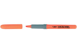 Markeerstift Bic grip assorti etui à 5 stuks