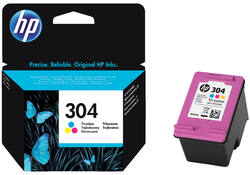 Inktcartridge HP N9K05AE 304 kleur