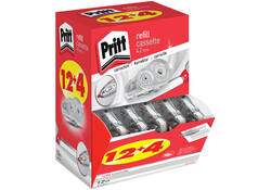 Correctierollervulling Pritt 4.2mmx12m flex doos à 12+4 gratis