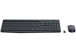Toetsenbord Logitech MK235 Qwerty +muis zwart
