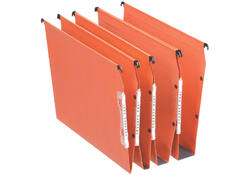 Hangmap Esselte Orgarex Dual lateraal 345x275x1 oranje