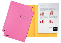 Vouwmap Esselte A4 manilla 180gr roze