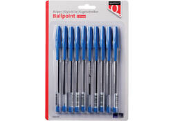 Balpen Quantore stick blauw blister