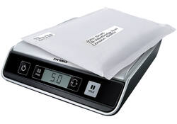 Pakketweger Dymo M10 digitaal tot 10 kilogram zilver/zwart