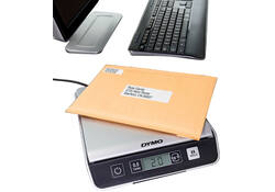 Pakketweger Dymo M10 digitaal tot 10 kilogram zilver/zwart