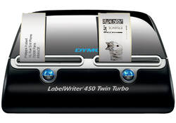 Labelprinter Dymo LabelWriter 450 Twin Turbo desktop zwart