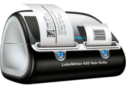 Labelprinter Dymo LabelWriter 450 Twin Turbo desktop zwart