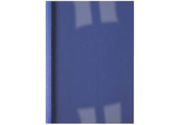 Thermische omslag GBC A4 1.5mm linnen donkerblauw 100stuks