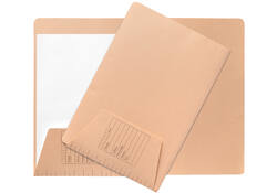 Dossiermap Jalema folio 1 klep 225gr chamois