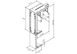 CPU houder Neomounts D100 30kg zwart
