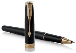 Rollerpen Parker Sonnet black lacquer GT fijn