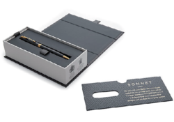 Balpen Parker Sonnet black lacquer GT medium
