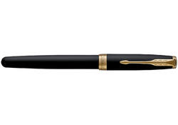 Vulpen Parker Sonnet matte black lacquer GT medium
