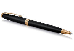 Balpen Parker Sonnet matte black lacquer GT medium