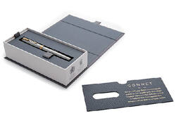 Vulpen Parker Sonnet stainless steel GT fijn
