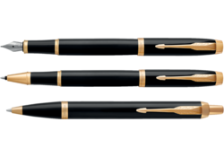 Rollerpen Parker IM black GT fijn