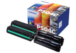 Tonercartridge Samsung CLT-P504C zwart + kleur