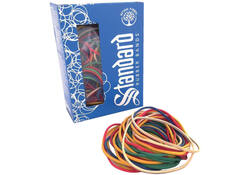 Elastiek Standard Rubber Bands 18 50gr 94 stuks assorti
