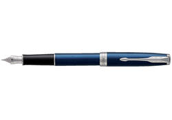 Vulpen Parker Sonnet blue lacquer CT medium