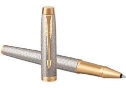 Rollerpen Parker IM Premium warm grey GT fijn