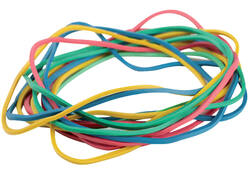 Elastiek Standard Rubber Bands 18 50gr 94 stuks assorti