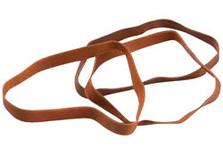 Elastiek Standard Rubber Bands 77 120x7.5mm 500gr 220 stuks bruin