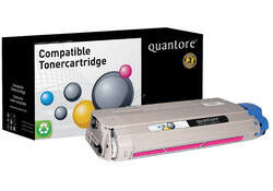 Toner Quantore alternatief tbv Oki 44318606 rood
