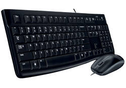 Toetsenbord Logitech K120 Qwerty +muis zwart
