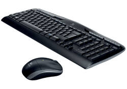 Toetsenbord Logitech MK330 Qwerty +muis zwart
