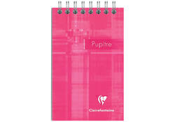 Notitieboek Clairefontaine Puptire 75x120mm spiraal lijn