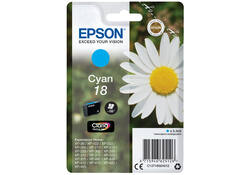 Inktcartridge Epson 18 T1802 blauw