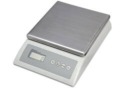 Pakketweger MAUL Count 10kg metalen plateau 17x17.5cm 220V + batterij grijs