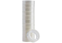 Plakband Quantore 12mmx10m transparant