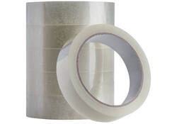 Plakband Quantore 25mmx66m transparant