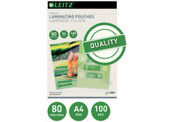 Lamineerhoes Leitz iLAM A4 2x80micron EVA 100stuks