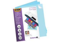Lamineerhoes Fellowes A4 zelfklevend 2x80micron 100stuks